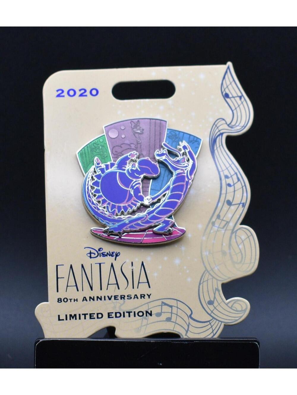 Disney DLR Hyacinth and Ben Ali Gator Fantasia 80th Anniversary LE 3000 Pin (C5)